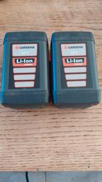 2x Gardena 25V Li-Ion accu's 3000mah, Tuin en Terras, Hand-tuingereedschap, Ophalen of Verzenden, Zo goed als nieuw, Overige soorten
