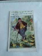 MAN BIJ DE. EENDEN 1925, Verzamelen, Ansichtkaarten | Themakaarten, Ophalen of Verzenden, 1920 tot 1940, Overige thema's