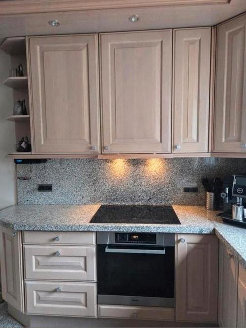 Keuken + Miele inbouwtoestellen - gedemonteerd, Huis en Inrichting, Keuken | Complete keukens, Zo goed als nieuw, Hoekkeuken, Graniet of Steen
