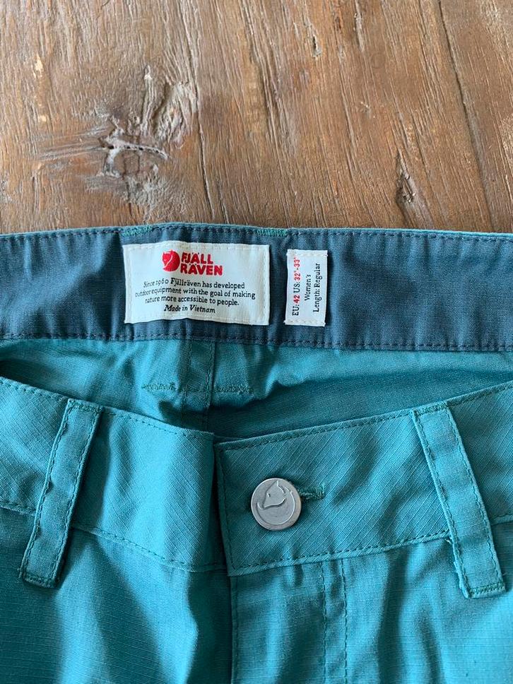 Originele nieuwe Fjallraven outdoor broek / wandelbroek 42, Kleding | Dames, Broeken en Pantalons, Nieuw, Maat 42/44 (L), Lang