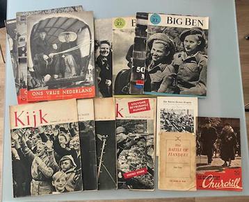 Tijdschriften/magazines Tweede Wereldoorlog. beschikbaar voor biedingen