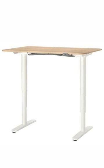 Elektrisch verstelbaar sta zit bureau (IKEA Bekant)