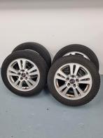 Saab Alu 57 Velgen 16" met Winterbanden 205/55R16, Auto-onderdelen, Ophalen, Gebruikt, 16 inch, Banden en Velgen