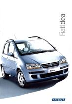 Folder Fiat Idea 2004, Ophalen of Verzenden, Gelezen, Overige merken