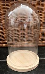 Stolp im beeld in te zetten , van glas 33 cm hoog, Antiek en Kunst, Antiek | Religie, Ophalen of Verzenden