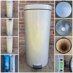 Brabantia pedaalemmer, 23-30 liter, Huis en Inrichting, Woonaccessoires | Prullenbakken, Ophalen, Gebruikt, Met pedaal, 50 tot 75 cm