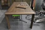 Arco Extenso tafel, donker eiken, 210x100 + 50 cm, 200 cm of meer, 50 tot 100 cm, Gebruikt, Rechthoekig