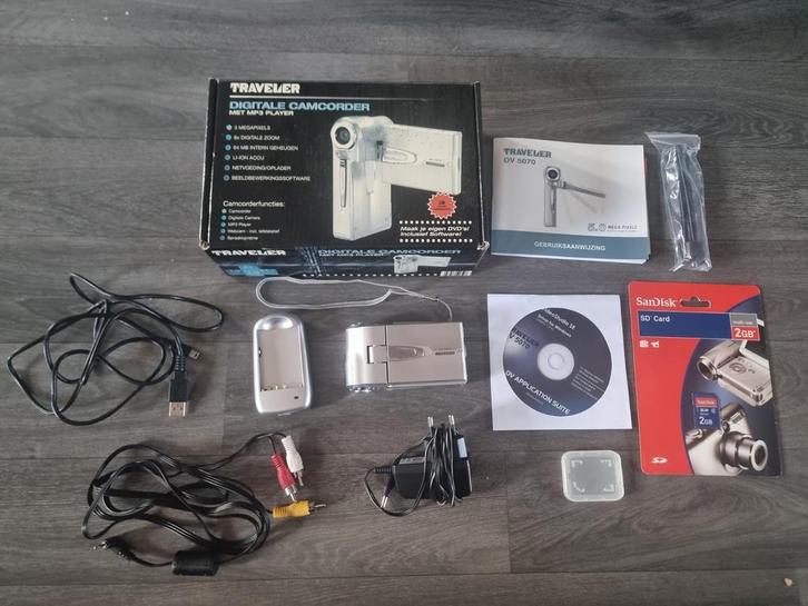 Digitale Camcorder met Mp3 Player, Audio, Tv en Foto, Fotocamera's Digitaal, Gebruikt, Overige Merken, 8 keer of meer, Ophalen of Verzenden