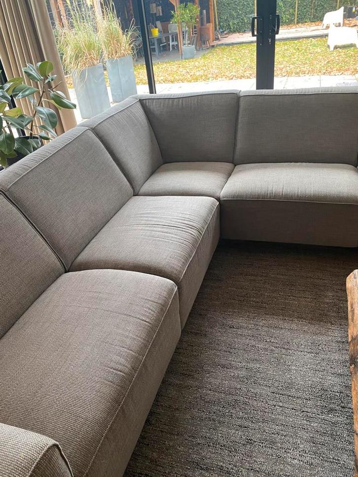 Hoekbank, Huis en Inrichting, Banken | Complete zithoeken, Gebruikt, Ophalen