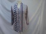ELIZABETCH blauwgrijs soepel stretch blouse - maat L, Maat 38/40 (M), ELIZABETCH, Zo goed als nieuw, Verzenden
