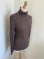 King Louie maat L supermooie retro col trui top longsleeve, Maat 42/44 (L), Ophalen of Verzenden, Zo goed als nieuw, King Louie