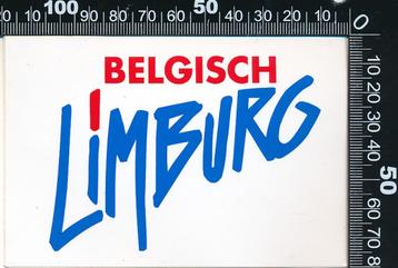 Sticker: Belgisch Limburg beschikbaar voor biedingen