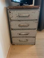 Orgineel ladekastje rustiek, Ophalen, 50 tot 100 cm, Zo goed als nieuw, 3 of 4 laden