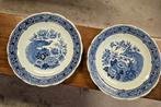 2 Royal Sphinx Delft Blauw Borden - Pauw Motief, Antiek en Kunst, Ophalen of Verzenden