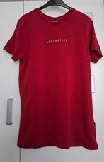 Rood Daily aesthetikz T-shirt maat S, Ophalen of Verzenden, Zo goed als nieuw, Daily aesthetikz, Rood