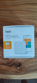 Tado Starterskit V3+ Slimme Thermostaat, Doe-het-zelf en Verbouw, Thermostaten, Ophalen of Verzenden, Slimme thermostaat, Nieuw