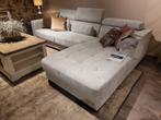 *OPRUIMING* Bank Loungebank Brighton 281x196 cm Kleur Ivory, Ophalen of Verzenden, Nieuw, Stof, Bank Loungebank Brighton 3 zits kleur Ivory gratis bezorgd