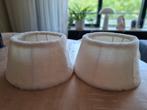 2 Fluffy lampenkappen, Ophalen, Zo goed als nieuw, Rond, Minder dan 25 cm