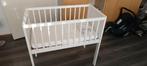 Babybedje,wit 40x80 cm met matrasje, Ophalen, Gebruikt, Ledikant