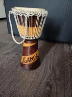 Uganda Djembe Trommel - Handgemaakt en Uniek, Muziek en Instrumenten, Ophalen of Verzenden, Gebruikt, Trommel