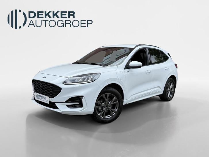 Ford Kuga 2.5 PHEV ST-Line-navi-winterpack-Frozen White, Auto's, Ford, Bedrijf, Te koop, Kuga, ABS, Achteruitrijcamera, Airbags
