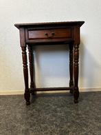 Haltafeltje in koloniale stijl, Ophalen, Gebruikt, 50 tot 100 cm, Koloniaal