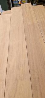 39,5M2 massief jatoba tropisch hardhout vloer #VERNIEUWD#, Gebruikt, 10 tot 30 cm, Hout, 150 cm of meer