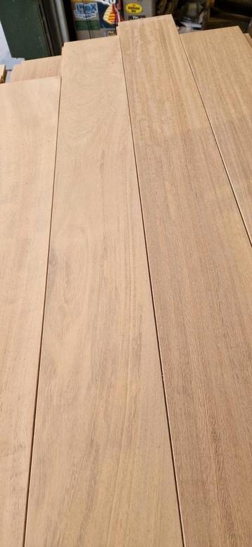 39,5M2 massief jatoba tropisch hardhout vloer #VERNIEUWD# beschikbaar voor biedingen