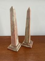 Obelisk, in roze onyx /marmer, Verzenden, Overige typen