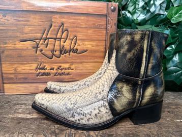 Nieuwe  mooie python  laarzen van Sendra maat 44 beschikbaar voor biedingen