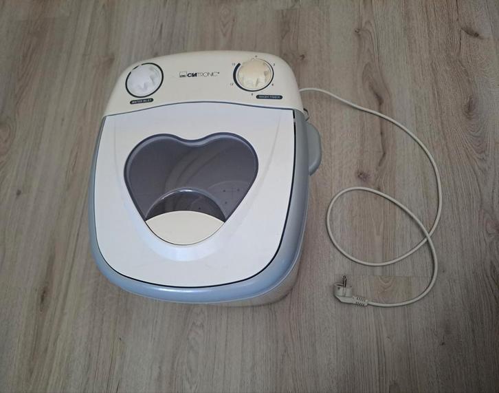 Clatronic mini wasmachine, Witgoed en Apparatuur, Wasmachines, Gebruikt, Bovenlader, Minder dan 4 kg, Minder dan 85 cm, Kort programma