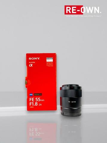 Sony FE 55mm F/1.8 ZEISS Sonnar T* (nieuwstaat + filter) beschikbaar voor biedingen