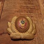 Vintage Sovjet kokarde uniform USSR militie Officier, Verzamelen, Ophalen of Verzenden, Landmacht, Embleem of Badge