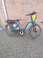 Amslod York MRX-600 Blauwe electr.fiets zie omschrijving, Ophalen, Zo goed als nieuw, 50 km per accu of meer, Overige merken