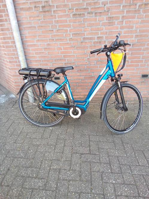 Amslod York MRX-600 Blauwe electr.fiets zie omschrijving, Fietsen en Brommers, Elektrische fietsen, Zo goed als nieuw, Overige merken