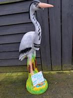 Mooi nieuw beeld van de blauwe reiger te koop., Tuin en Terras, Tuinbeelden, Ophalen, Kunststof, Niet, Niet