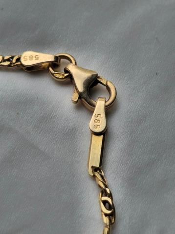 14K Gouden dames Ketting 45cm - 5.86 gram beschikbaar voor biedingen