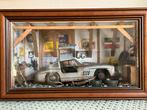Mercedes Benz 300 SL Diorama, Ophalen