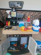 Kinderkeukentje restaurant smoby met veel extra, Ophalen, Zo goed als nieuw, Kunststof