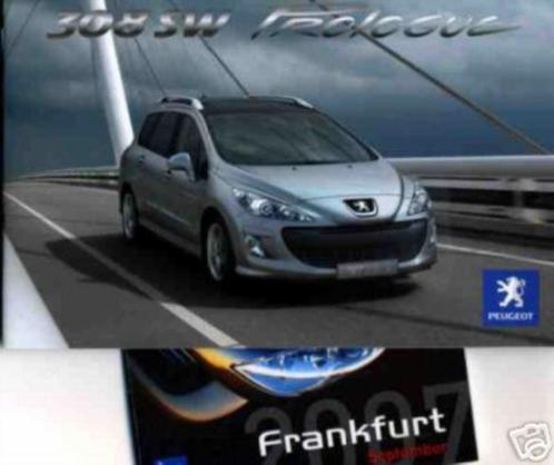 Peugeot Frankfurt september 2007, Boeken, Auto's | Folders en Tijdschriften, Zo goed als nieuw, Peugeot, Ophalen of Verzenden