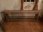 Steigerhouten Sidetable - 234cm Lang, Ophalen, Gebruikt, Hout