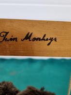 monchhichi twin monkey's op schommel, Verzamelen, Ophalen of Verzenden