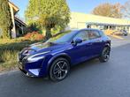 Nissan Qashqai 1.3 MHEV AUT. 158PK Tekna Plus•Pano•Leder, Adaptive Cruise Control, Euro 6, Blauw, Leder