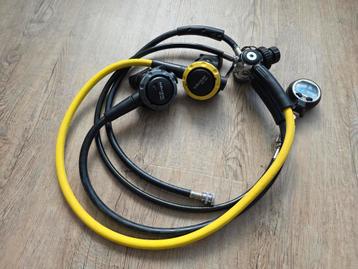 Aqualung/Sub Gear duikuitrusting – automaten, fles, duikcomp beschikbaar voor biedingen