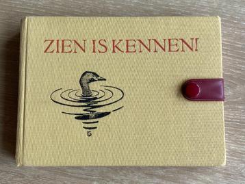 Zien is kennen  vogelboek door Nol Binsbergen  & D.Mooij. beschikbaar voor biedingen