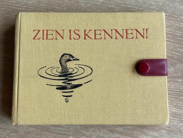 Zien is kennen  vogelboek door Nol Binsbergen  & D.Mooij., Boeken, Natuur, Zo goed als nieuw, Vogels, Verzenden
