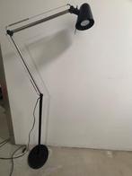 Leeslamp Ikea metaal zwart, Ophalen, Gebruikt, Metaal of Aluminium, Vloerspot of Grondspot