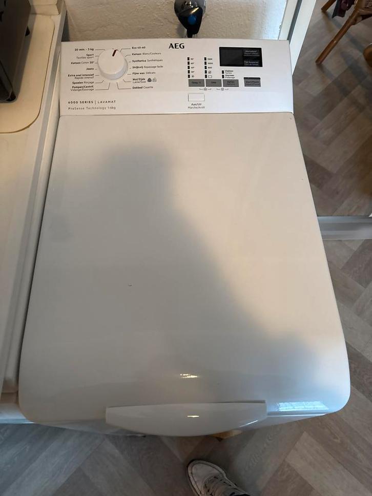 AEG Lavamat 6000 Serie Bovenlader Wasmachine, Witgoed en Apparatuur, Wasdrogers, Gebruikt, Overige typen, Bovenlader, Minder dan 4 kg