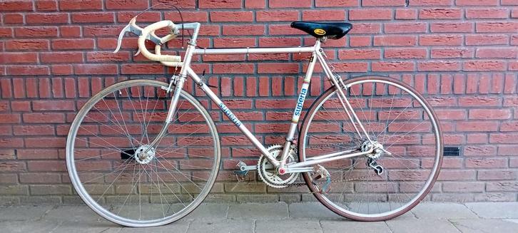 Vintage Superia Racefiets (Mafac Racer), Fietsen en Brommers, Fietsen | Racefietsen, Gebruikt, Heren, Overige merken, Minder dan 10 versnellingen