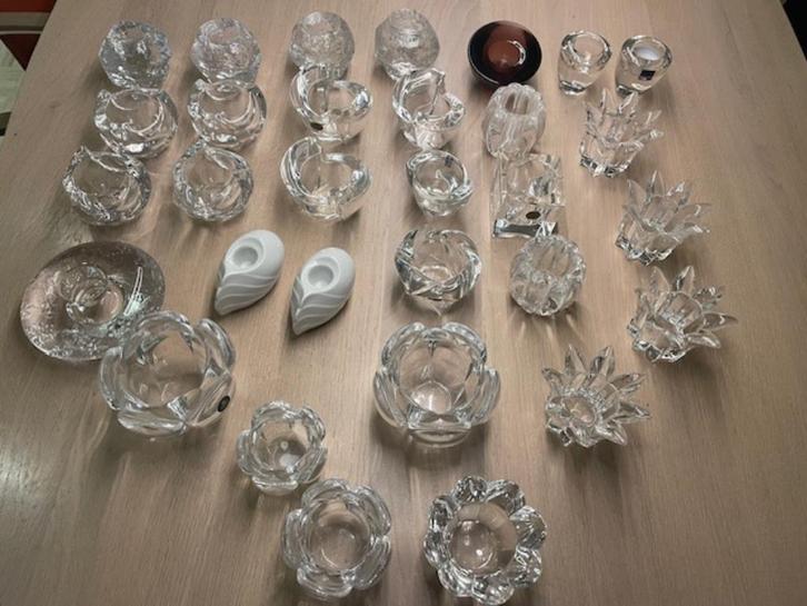 Kandelaars waxinelichthouders 30+ st diverse bekende merken, Huis en Inrichting, Woonaccessoires | Kandelaars en Kaarsen, Nieuw